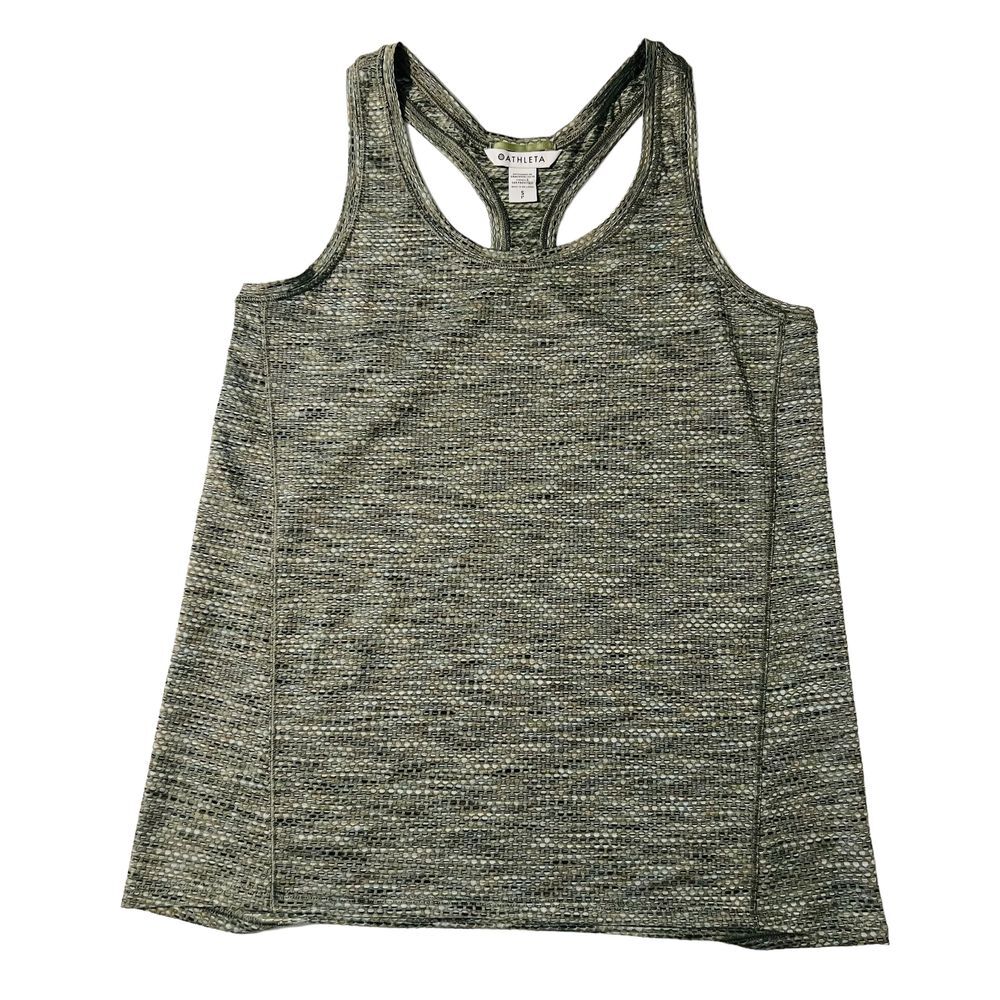 Athleta Racerback Mesh Tank Top Workout Exercise Wear‎ Size Small Petite